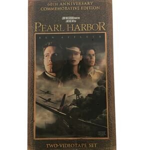 Pearl Harbor 60th Anniversary Commemorative Edition Two Tape VHS Set NEW Sealed